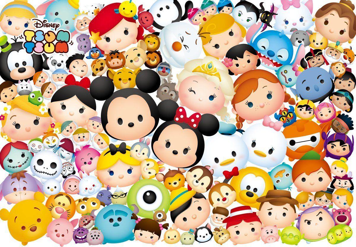 Disney Tsum Tsum Wallpapers Wallpaper Cave