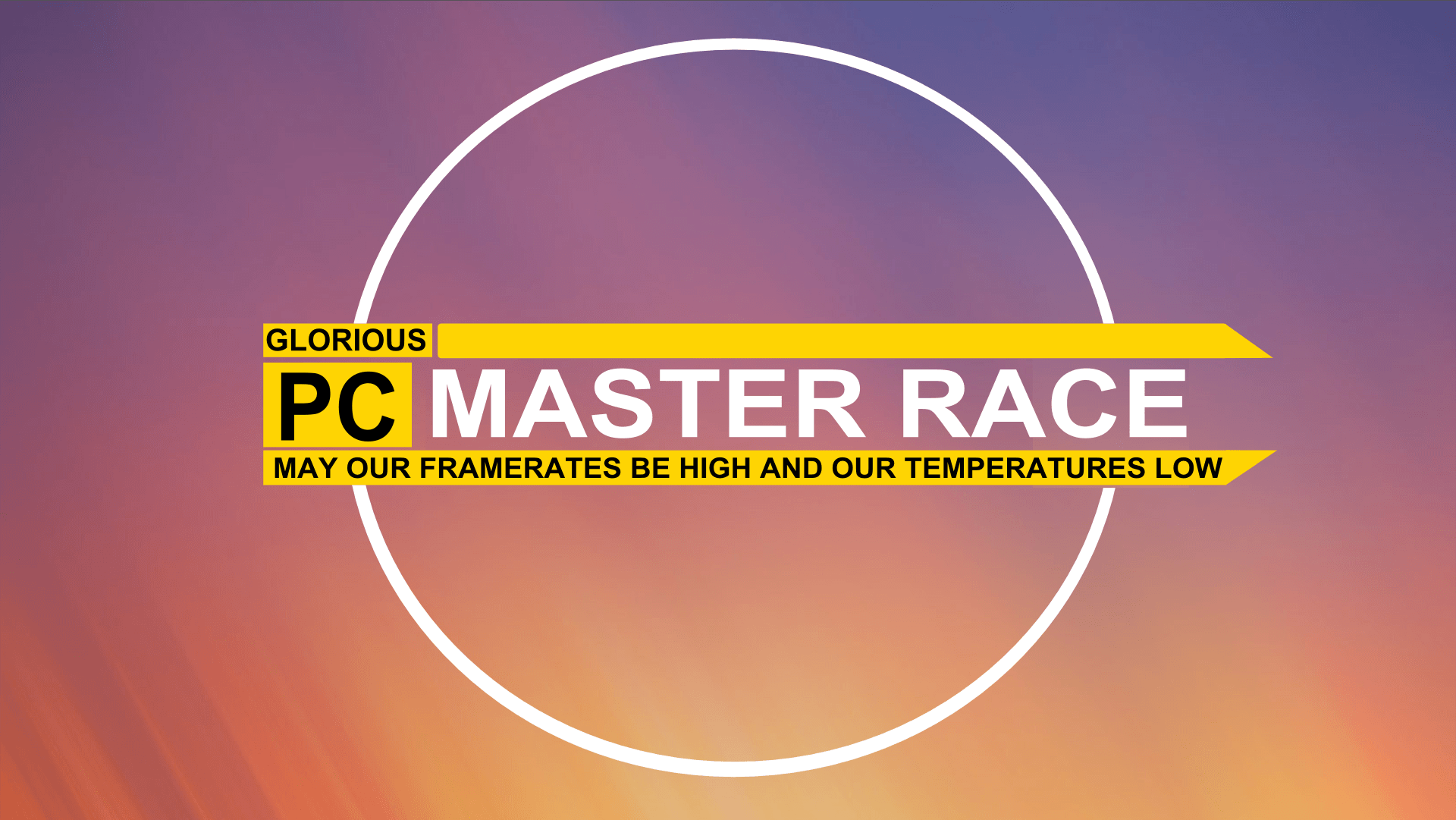 PC MASTER RACE Full HD Wallpaper and Background Imagex1081