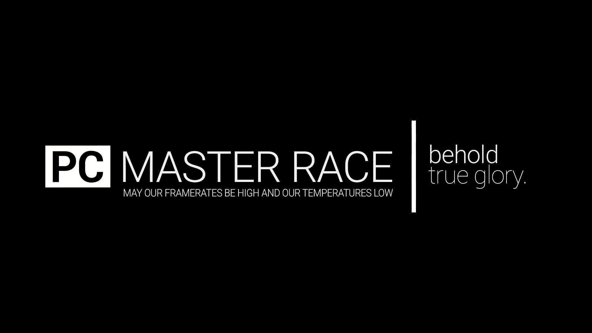 Pc Master Race HD Wallpaperx1080