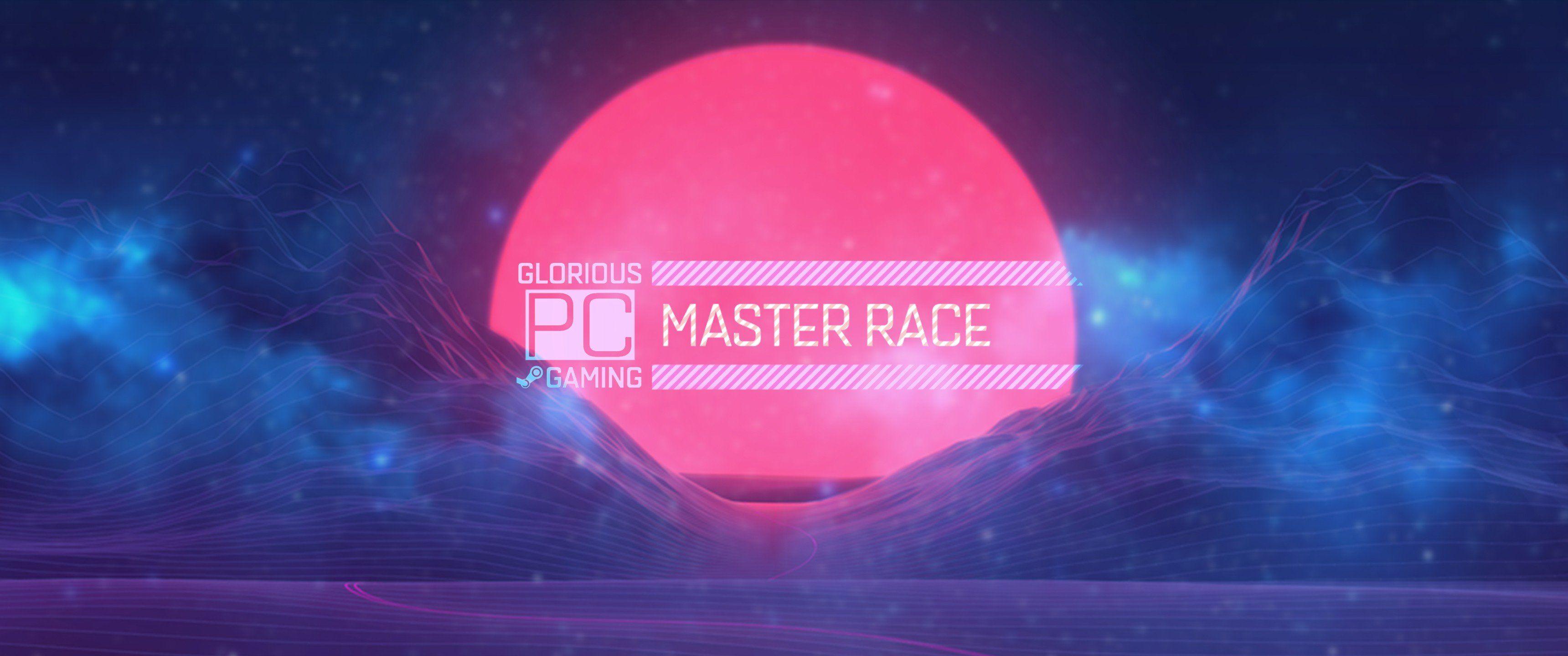PC Master Race, Simple, Retro style Wallpaper HD / Desktop
