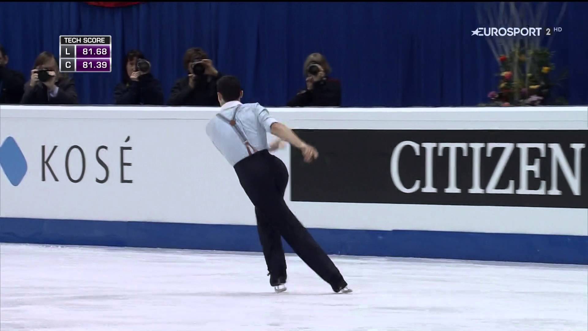 B.ESP(HD) Javier FERNANDEZ FS European Championships