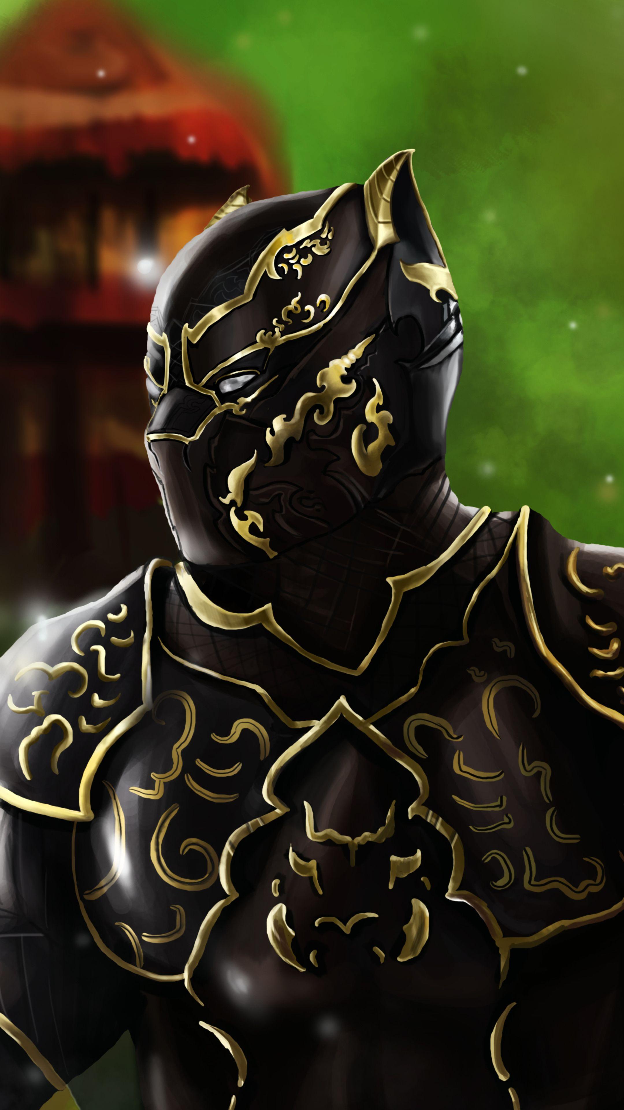 Black Panther Wakanda King Artwork Sony Xperia X, XZ, Z5