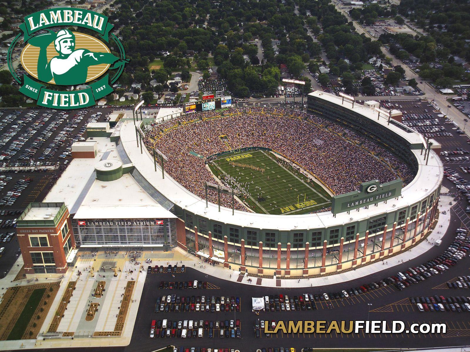 Green Bay Packers Stadium Lambeau Field Wallpapers Wallpaper Cave