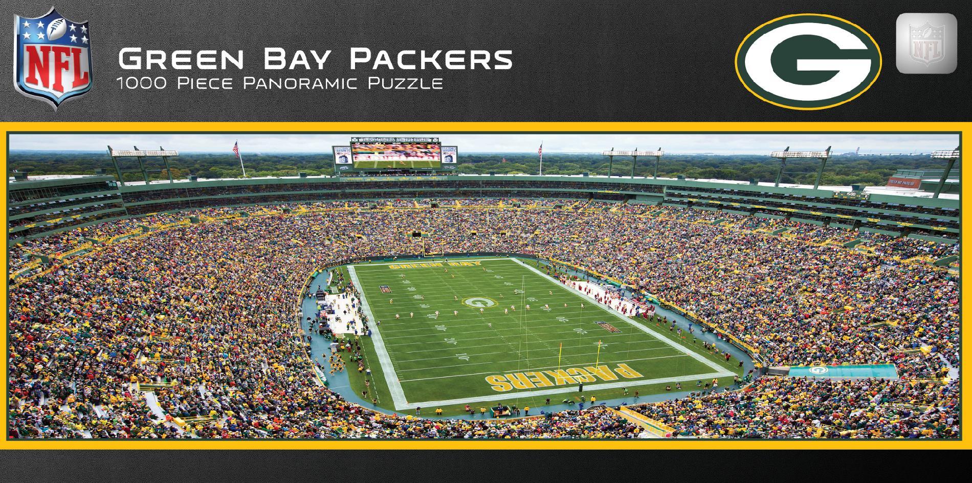 MASTERPIECES 000 Piece NFL Series Green Bay Packers Stadium Puzzle