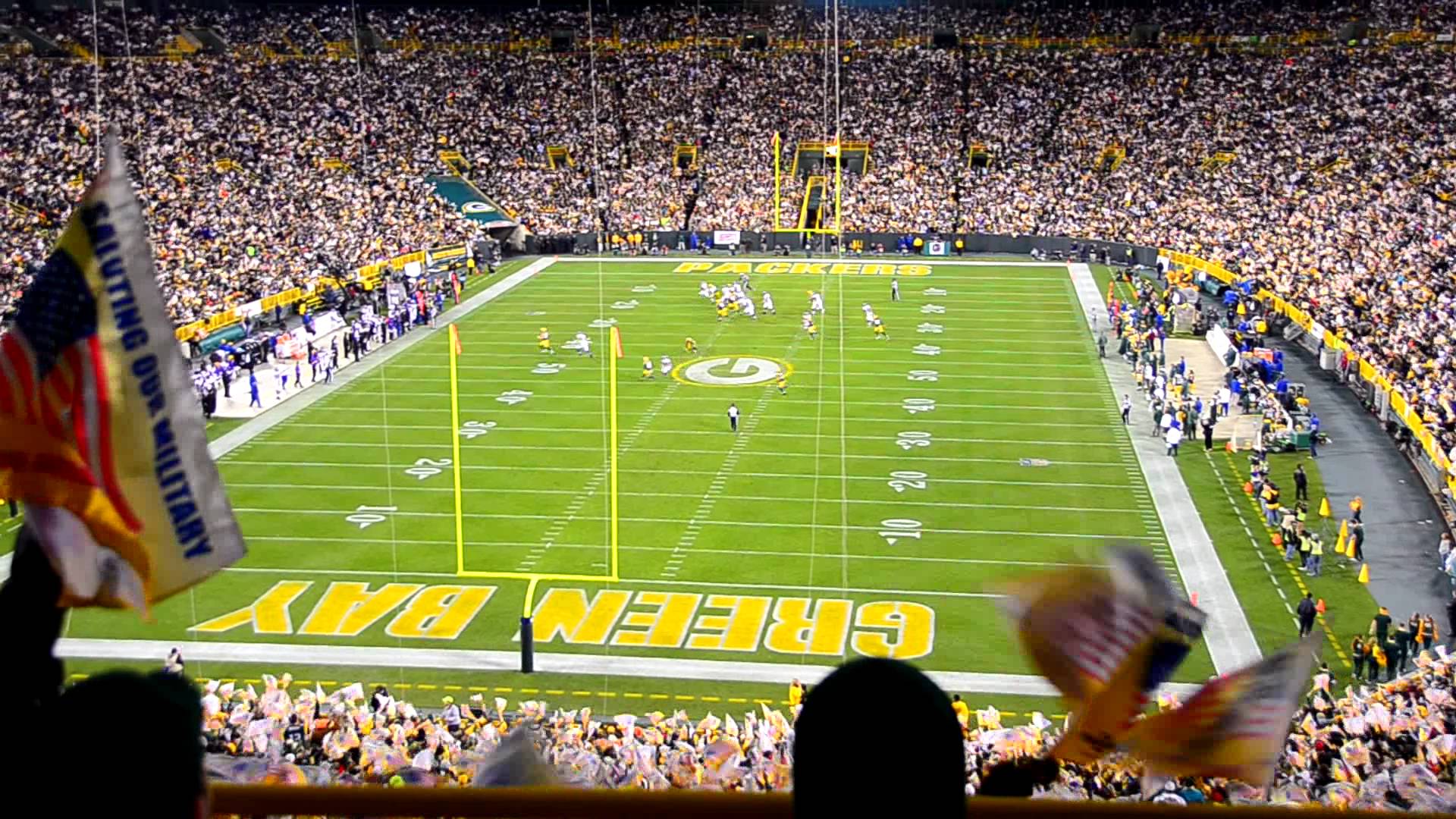 Green Bay Packers Stadium Lambeau Field Wallpapers Wallpaper Cave