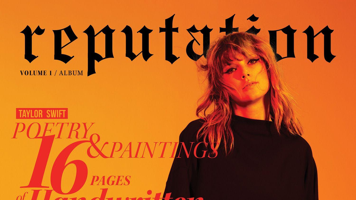Taylor Swift Reveals 'Reputation' Magazine Cover Photo!. Music