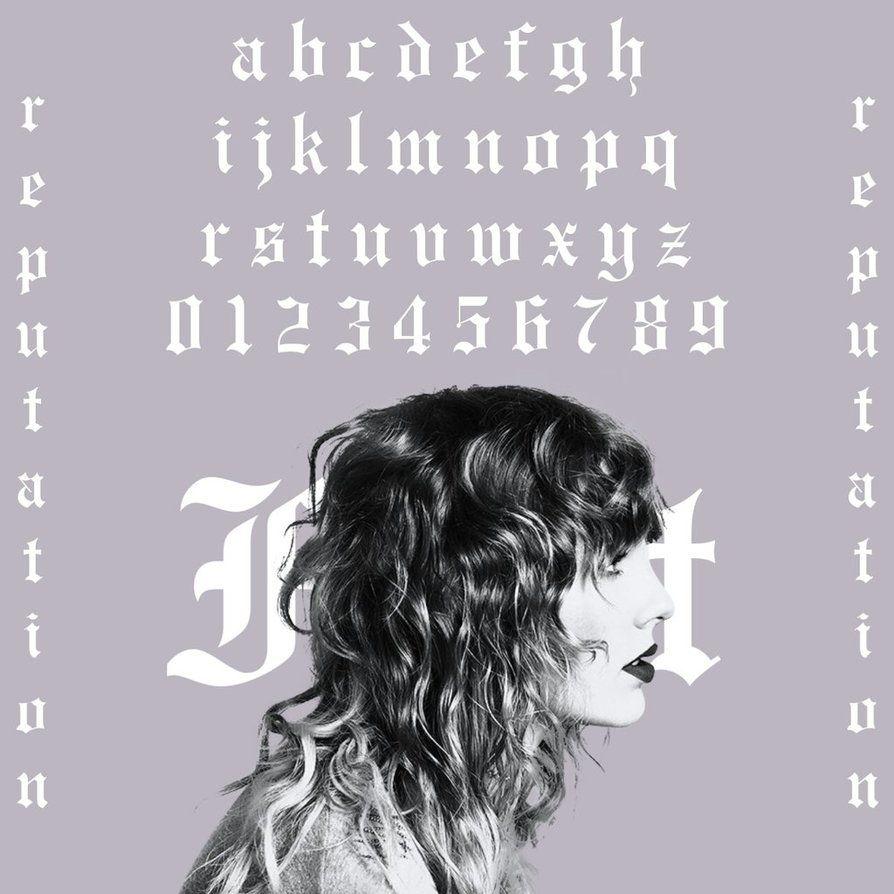 Taylor Swift Font (READ) By Bunny 425