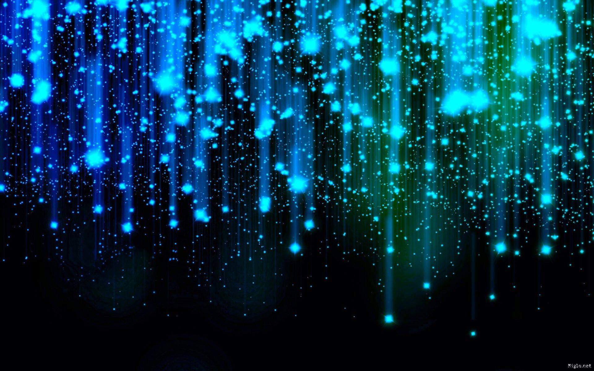 Satisfying Wallpaper With Sparkles Raining Down