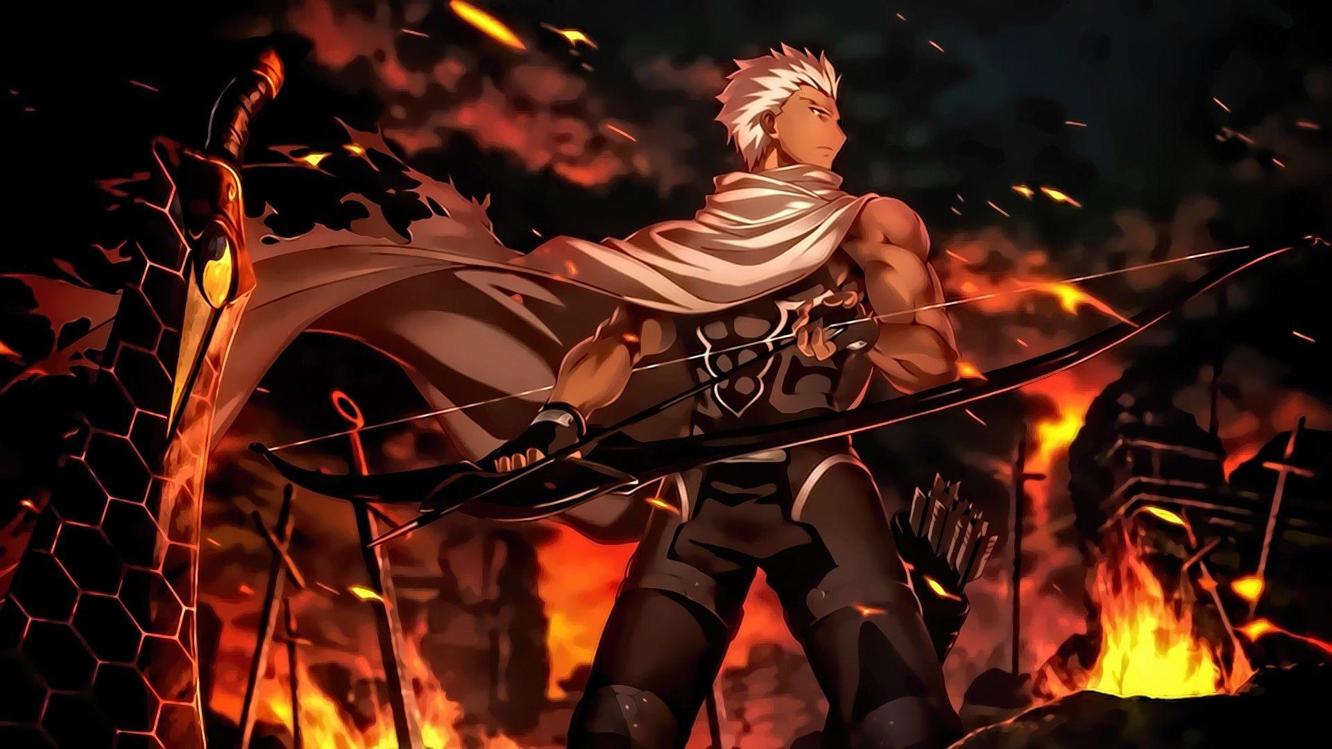 Featured image of post Archer Fate Stay Night Fanart The black magus floats in the middle as if reigning over the heavens