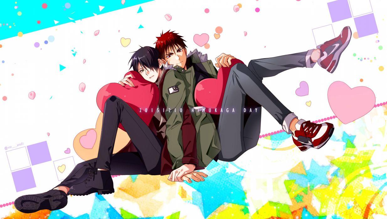 Kuroko no Basuke Himuro Tatsuya Kagami Taiga Back to Back Pillow