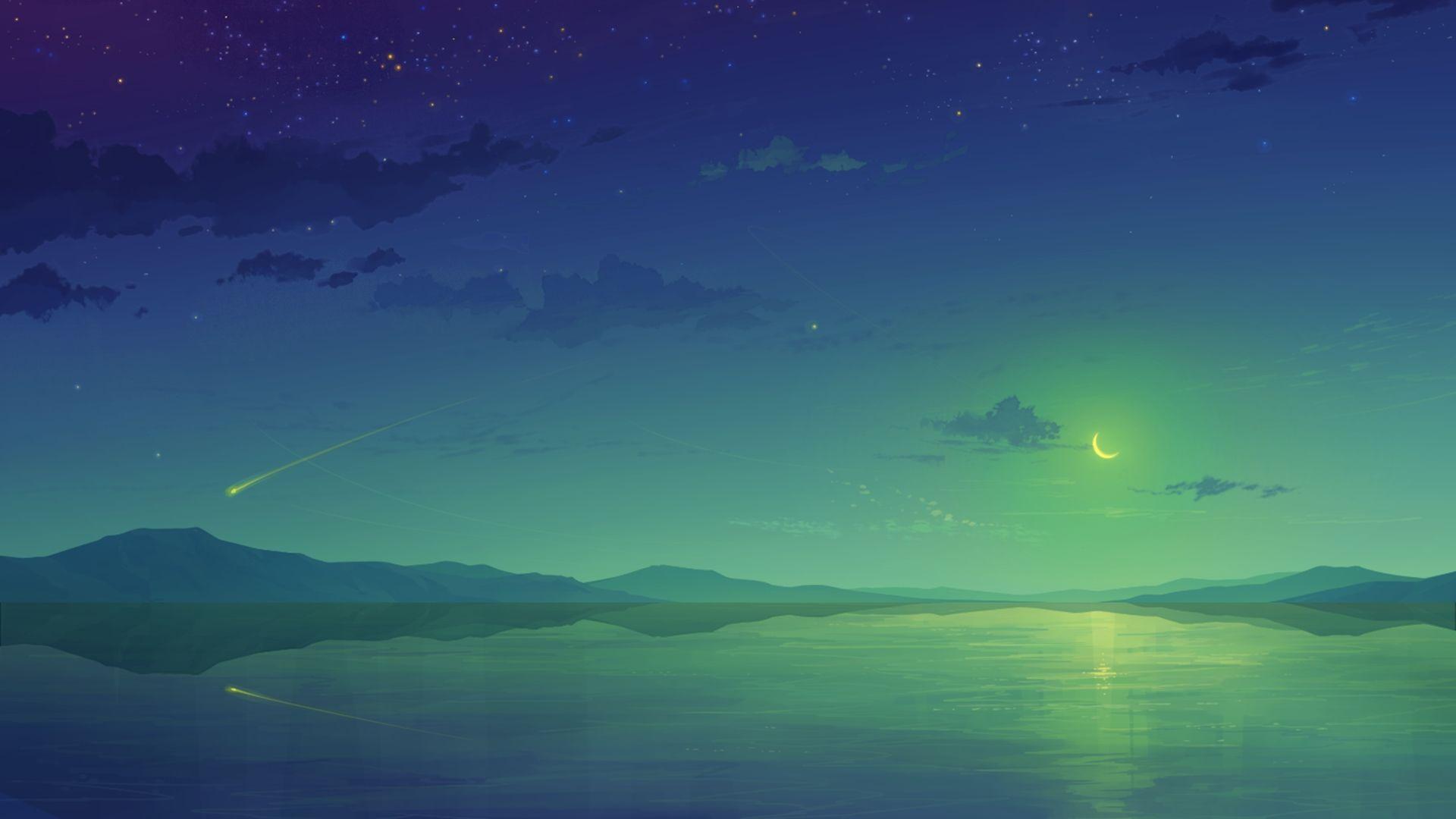 Anime Sky Wallpaper