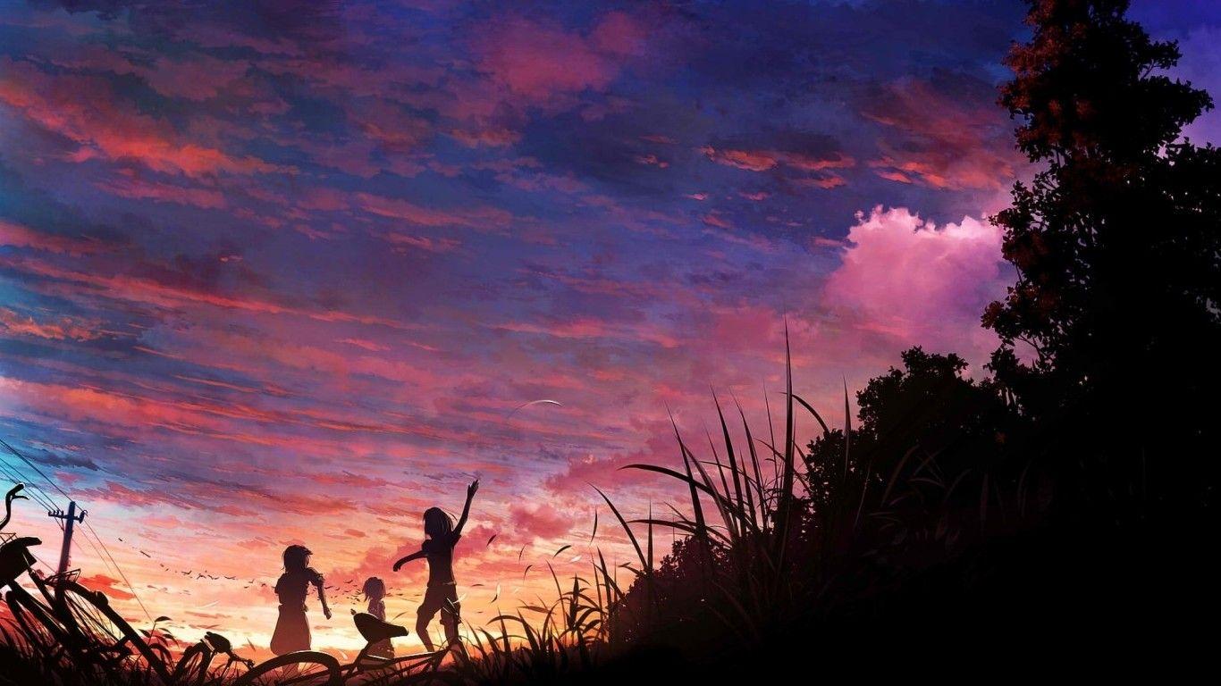 Anime Sky Wallpapers - Wallpaper Cave