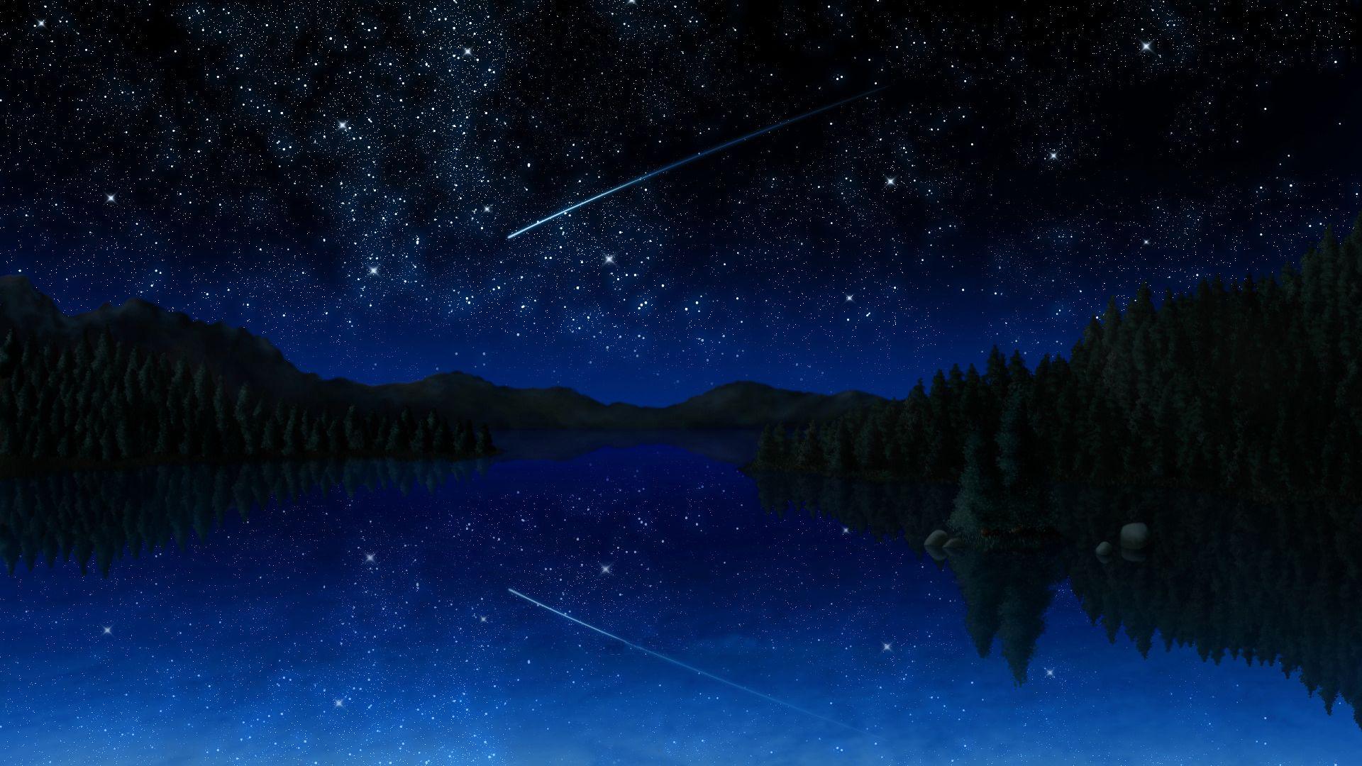 Anime Sky Full Of Stars HD Wallpapers