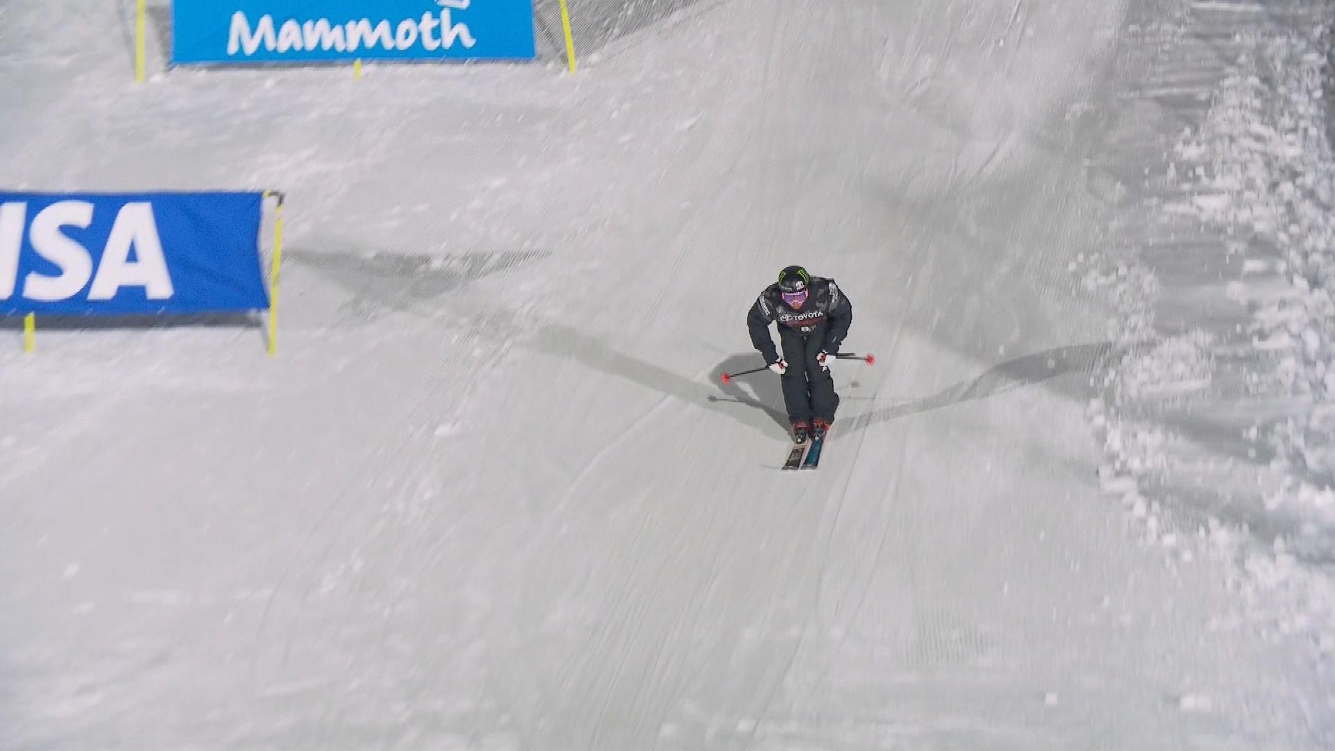 Gus Kenworthy crashes hard on last Olympic ski halfpipe qualifying