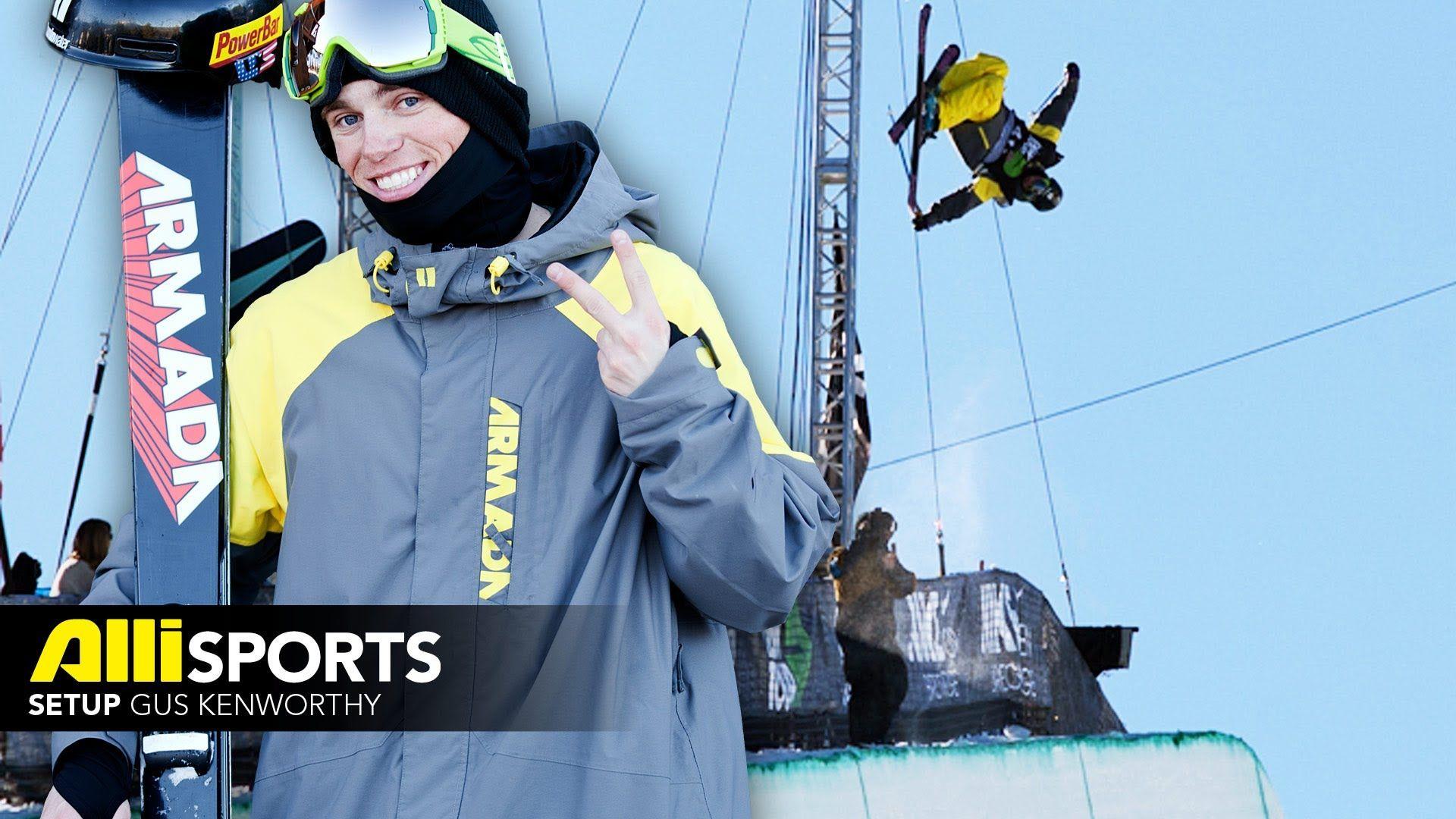 Gus Kenworthy, Freeski Gear Guide, AlliSports Setup