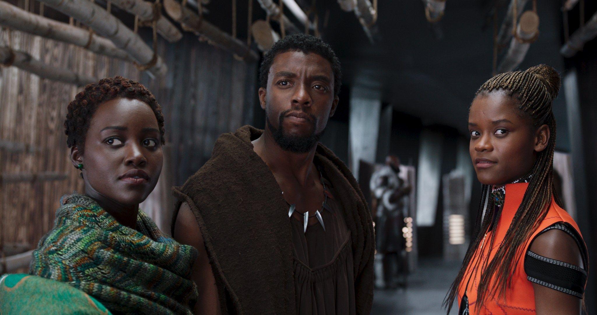 Brand new 'Black Panther' image features Chadwick Boseman, Lupita