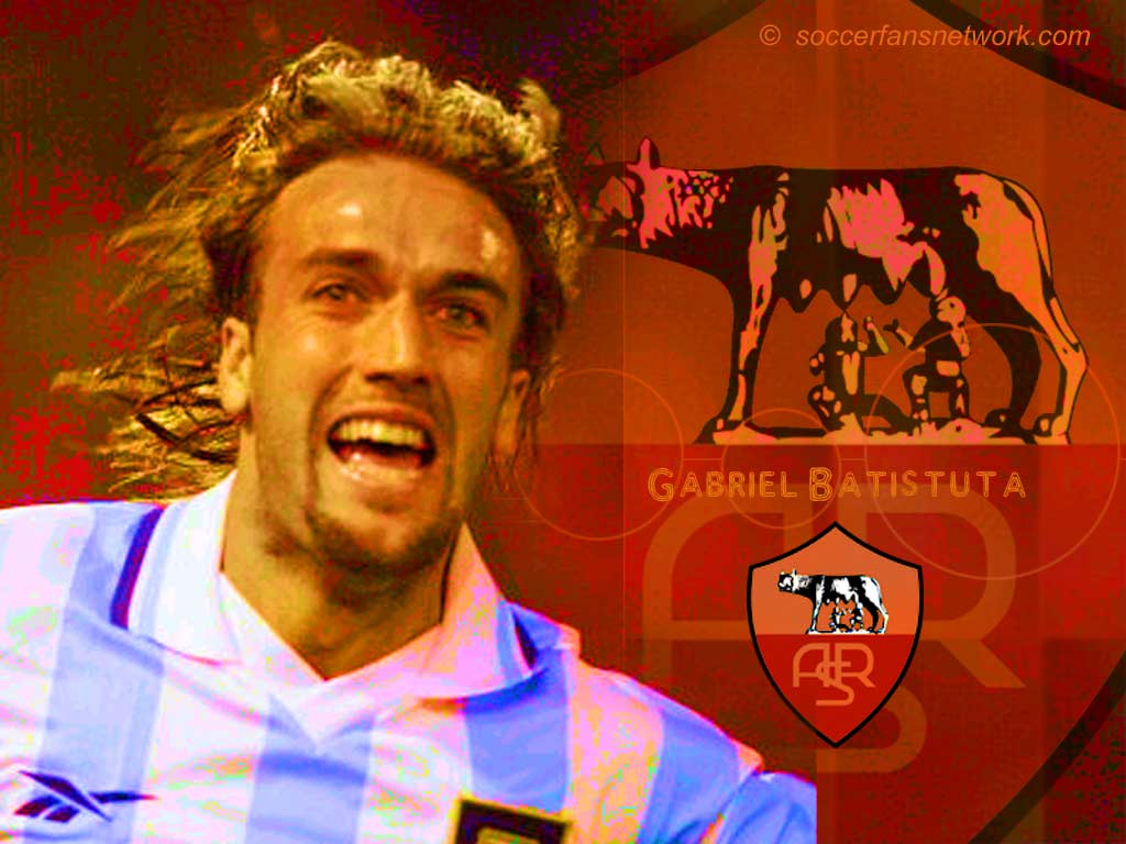 Gabriel Batistuta Football Wallpaper
