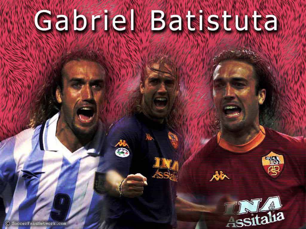 Gabriel Batistuta Wallpaper. Soccerpicture. Share Wallpaper