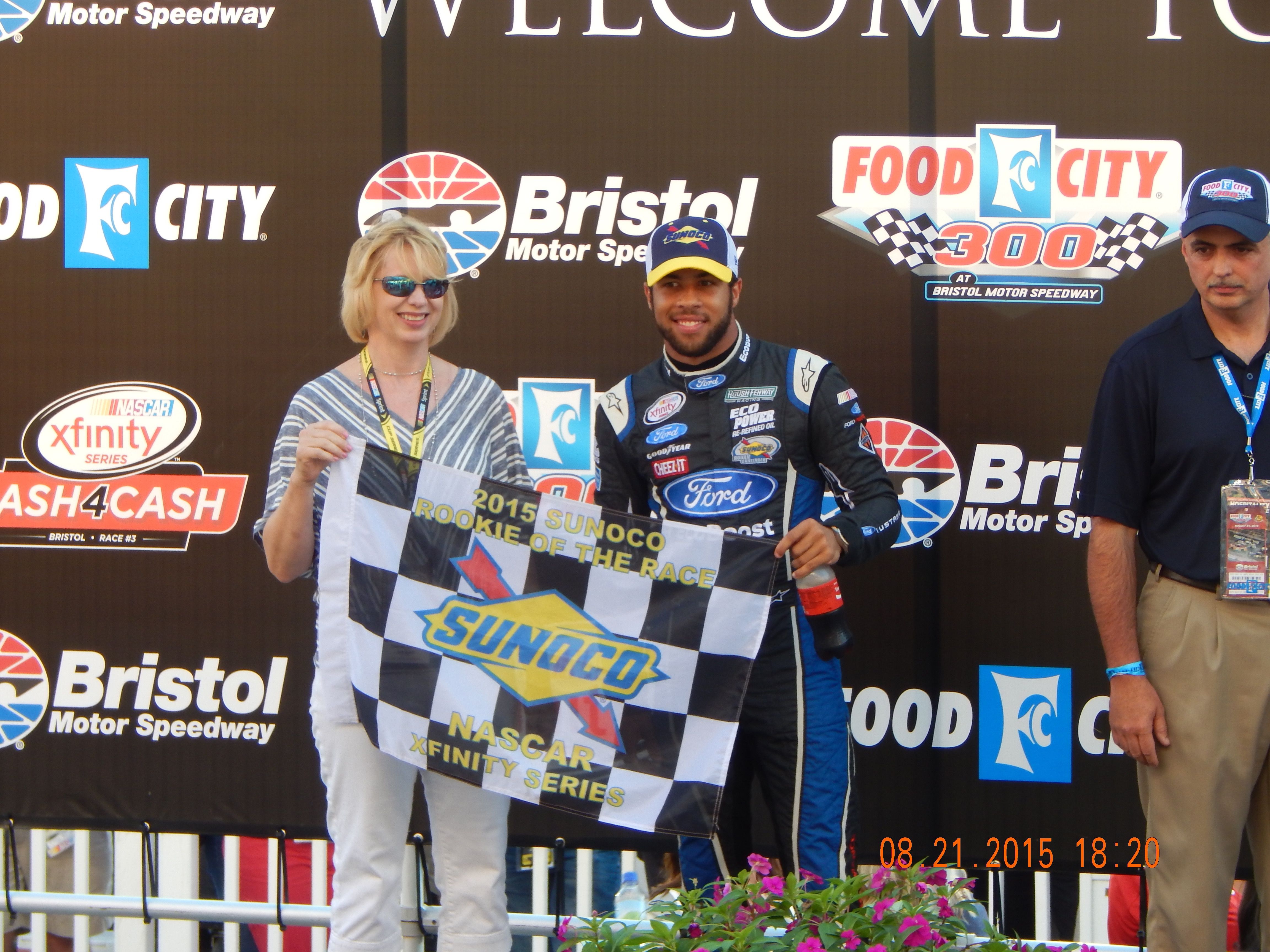 Darrell Wallace Jr. at Thunder Valley third