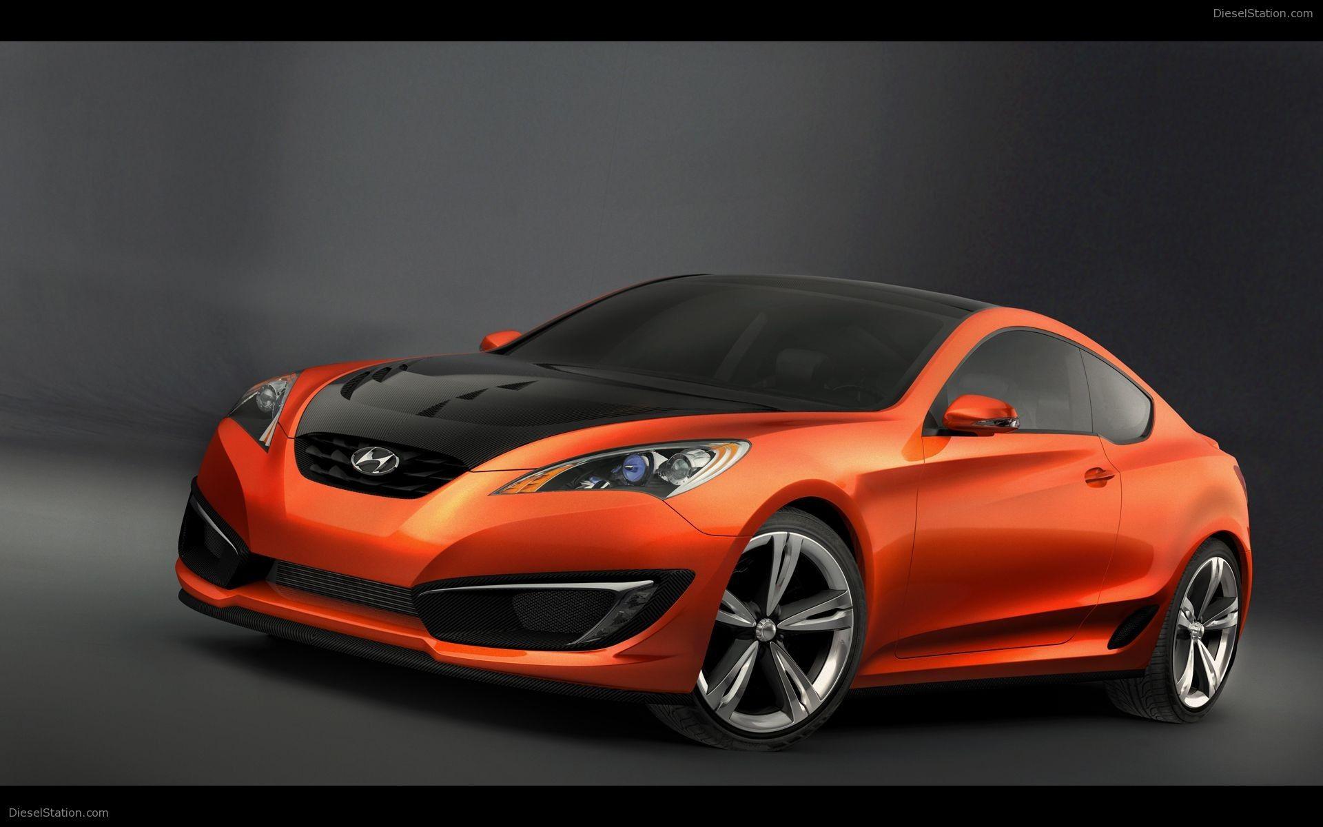 Hyundai Genesis Coupe Concept Widescreen Exotic Car Wallpaper