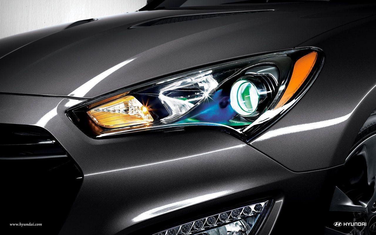 Hyundai Genesis Coupe Ultimate HID Xenon Headlights Wallpaper