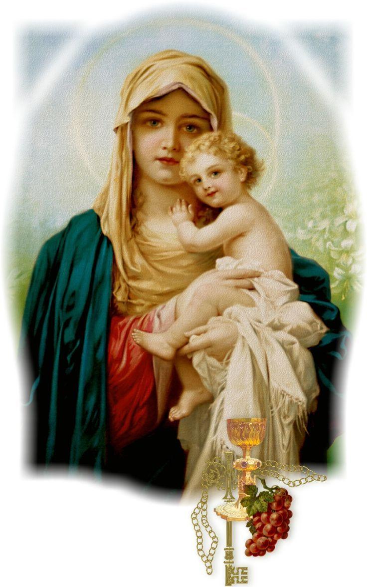 Best Virgin Mary Child Jesus Holy Family Image Image