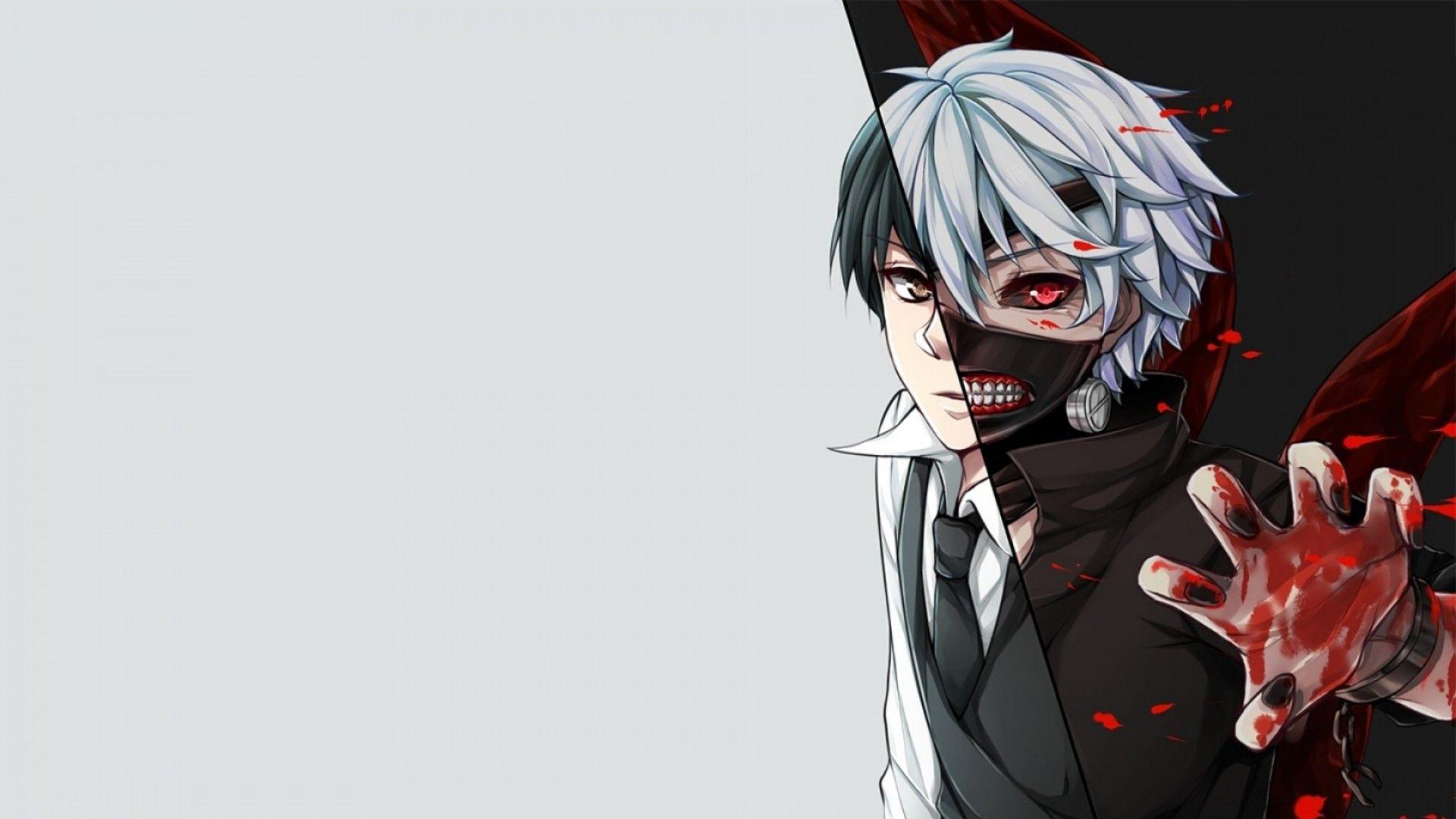 Tokyo Ghoul Kaneki Ken Wallpaper '1920x1080p' v2 by susull936 on