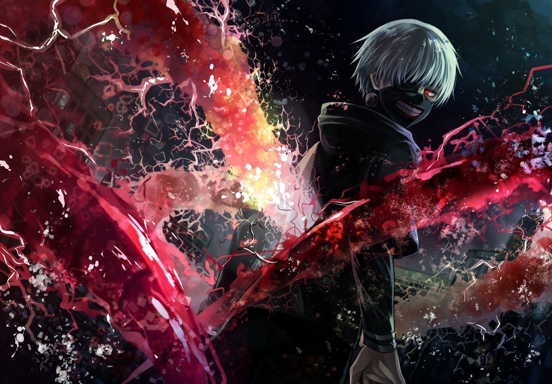 Tokyo Ghoul - Kaneki Ken Become Mad HD wallpaper download