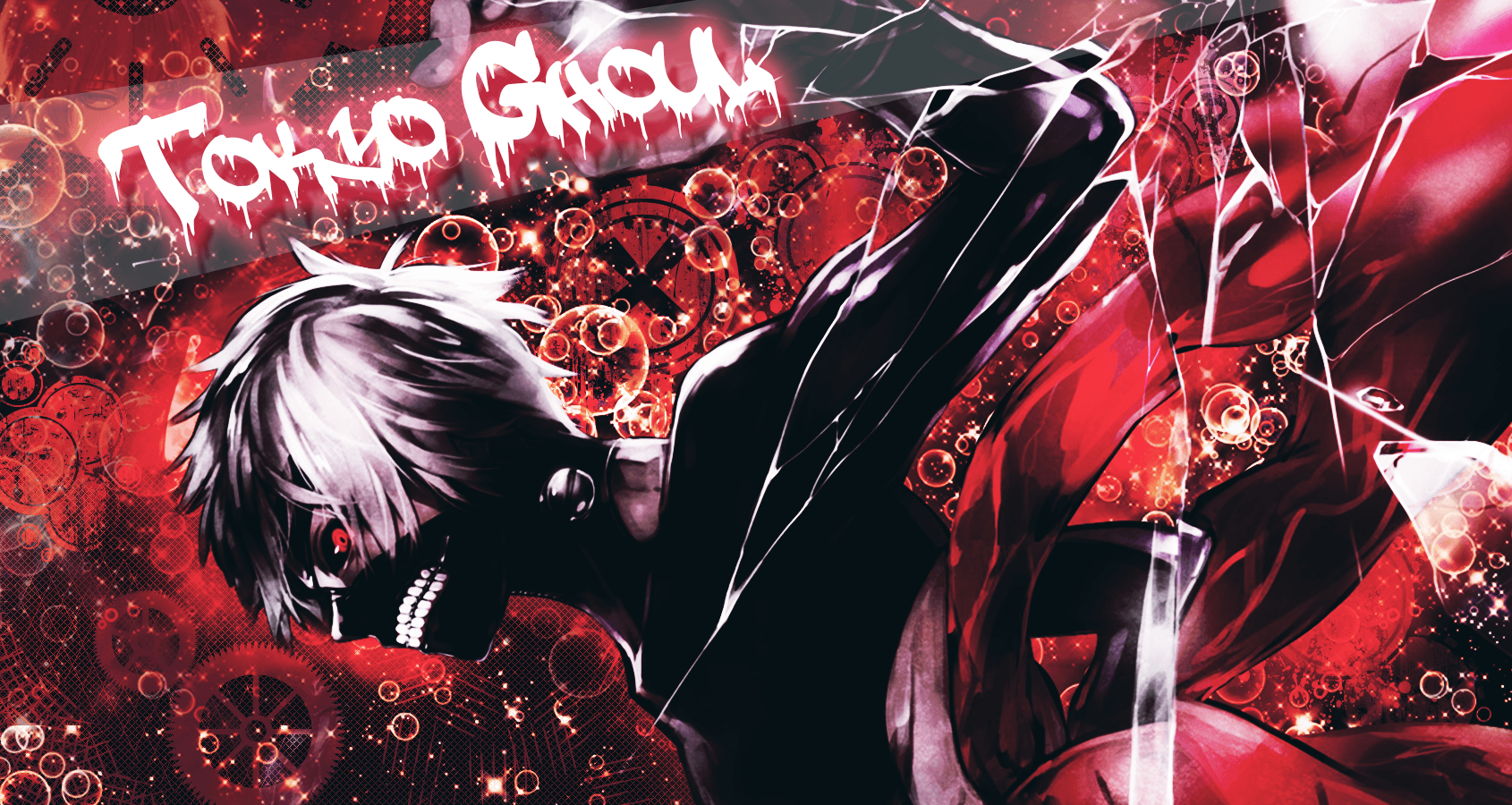 Tokyo Ghoul, Kaneki Ken Wallpaper Red