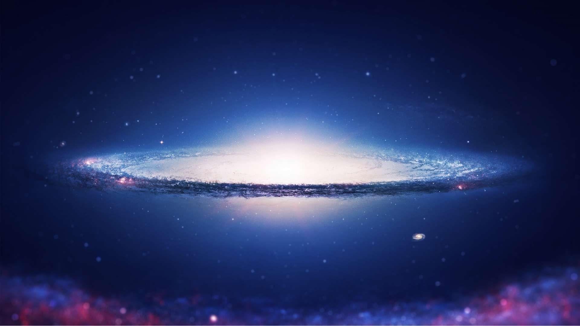 Spiral Galaxy HD Wallpaper 1080p. Die Natur macht nichts