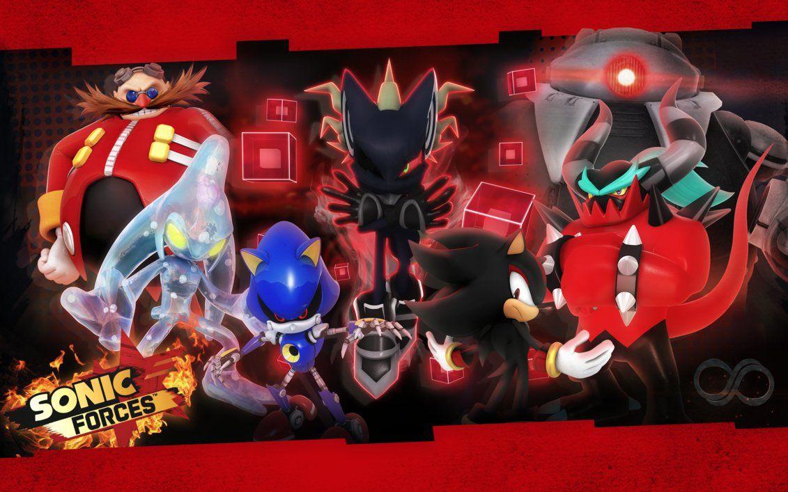 Sonic Forces: Villains Wallpaper By Nibroc Rock