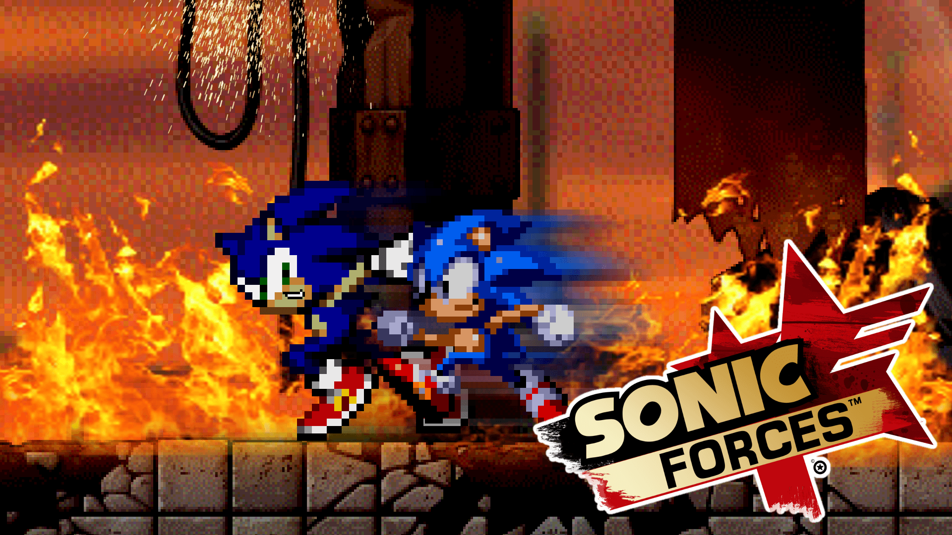 Sonic Forces Wallpaper Background