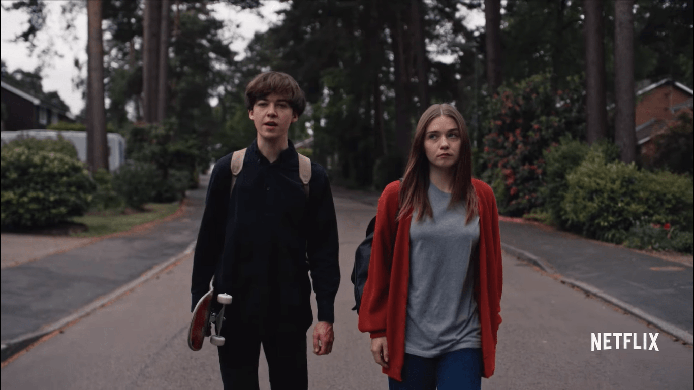 It's The End Of The F***ing World 'TEOTFW' on Netflix life pile