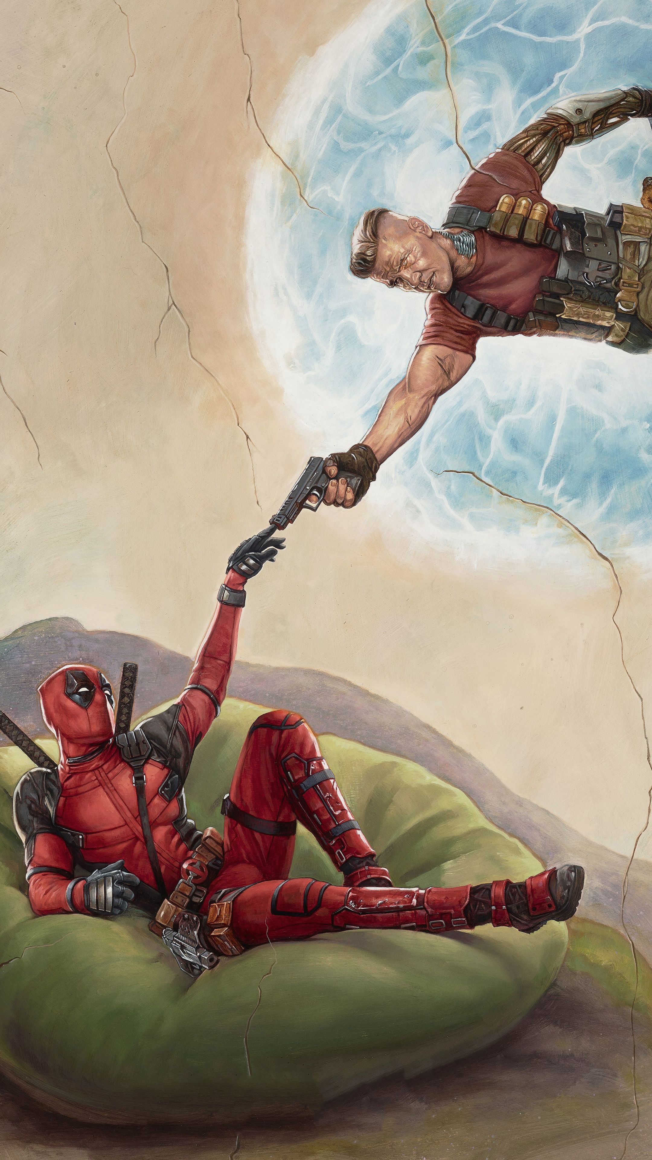 Deadpool 2 2018 Movie Poster Sony Xperia X, XZ, Z5 Premium