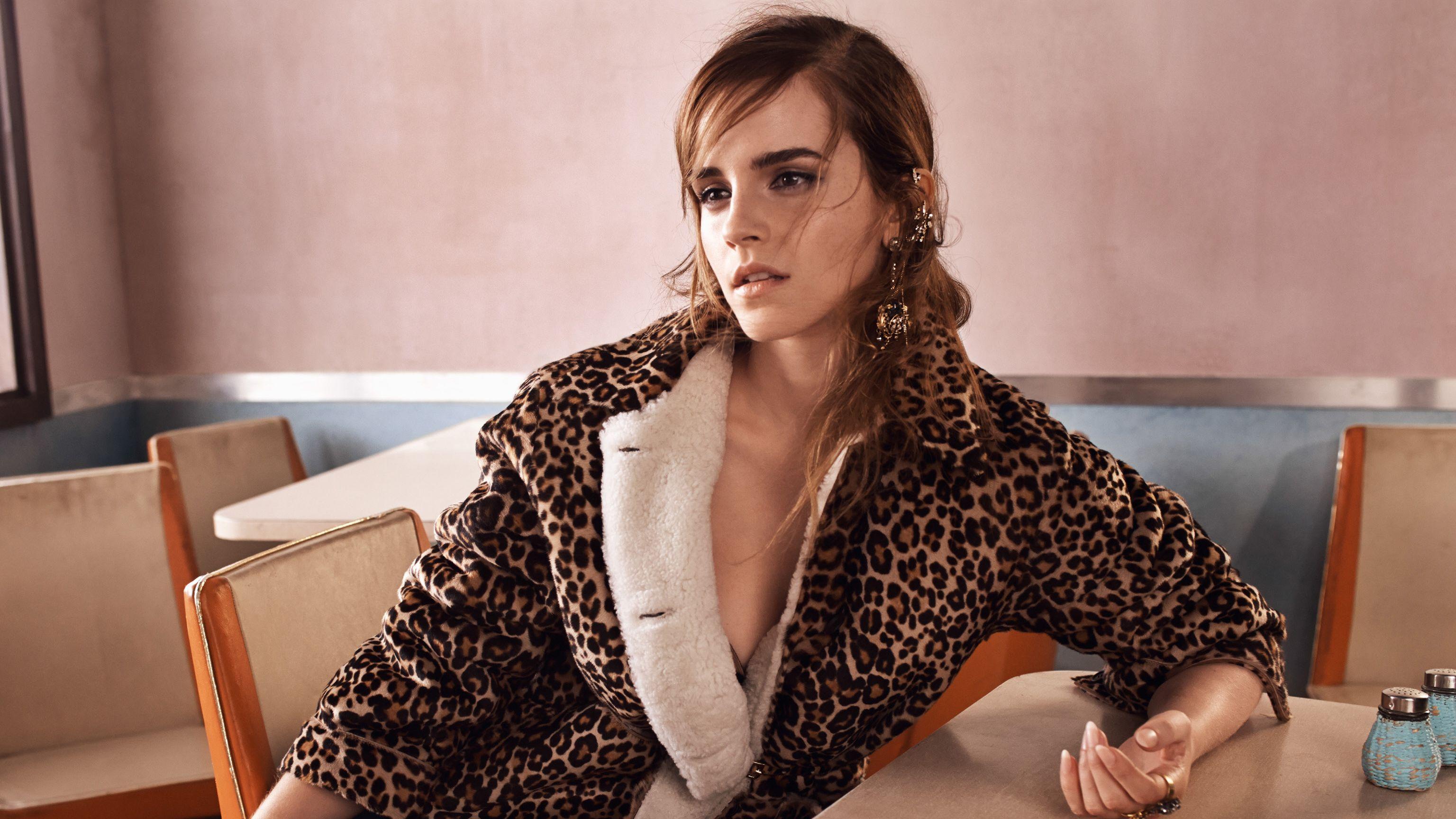 Wallpaper Emma Watson, Hot, Vogue UK, HD, Celebrities