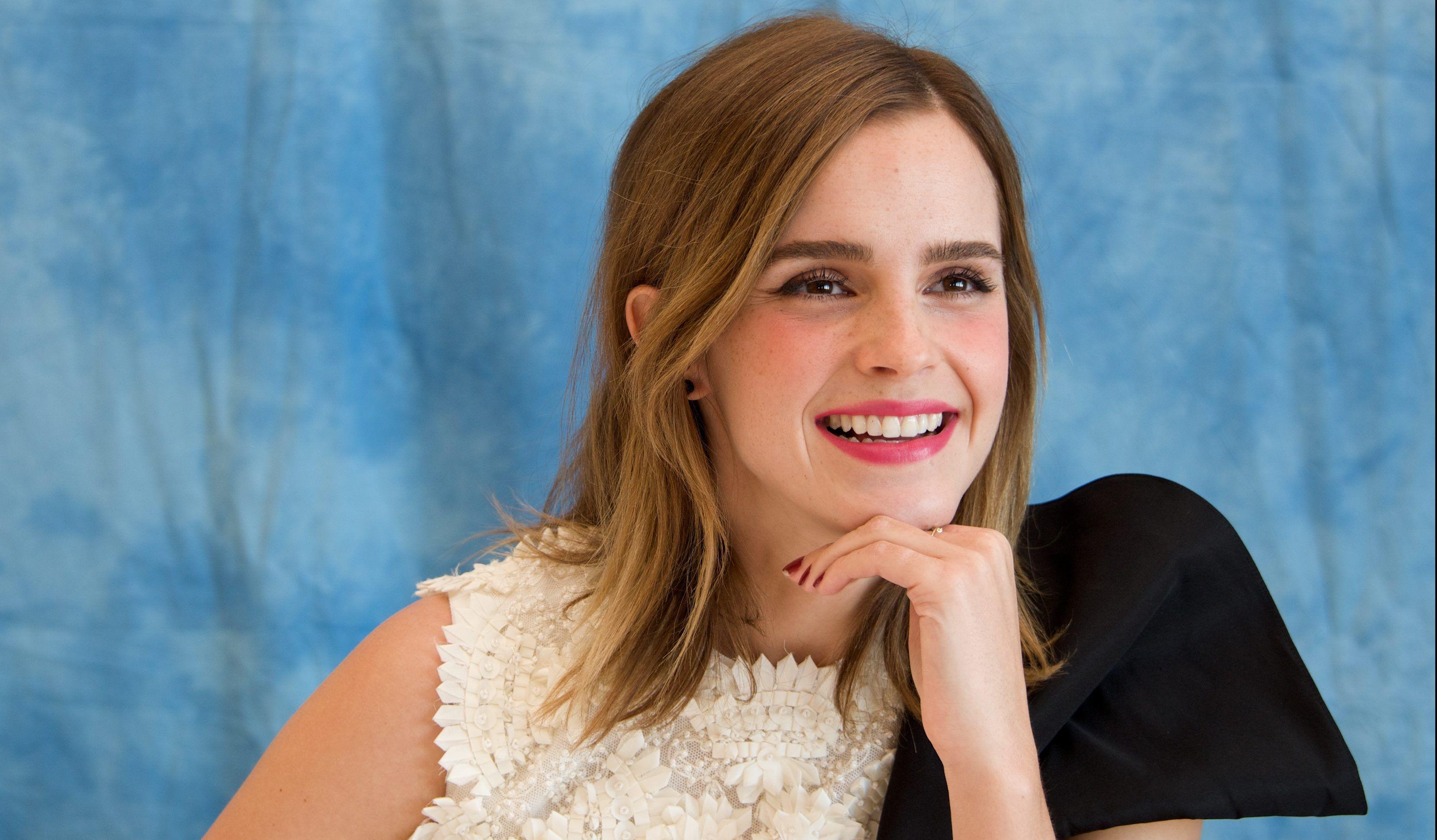 Emma Watson Cute Smile, HD Celebrities, 4k Wallpaper, Image