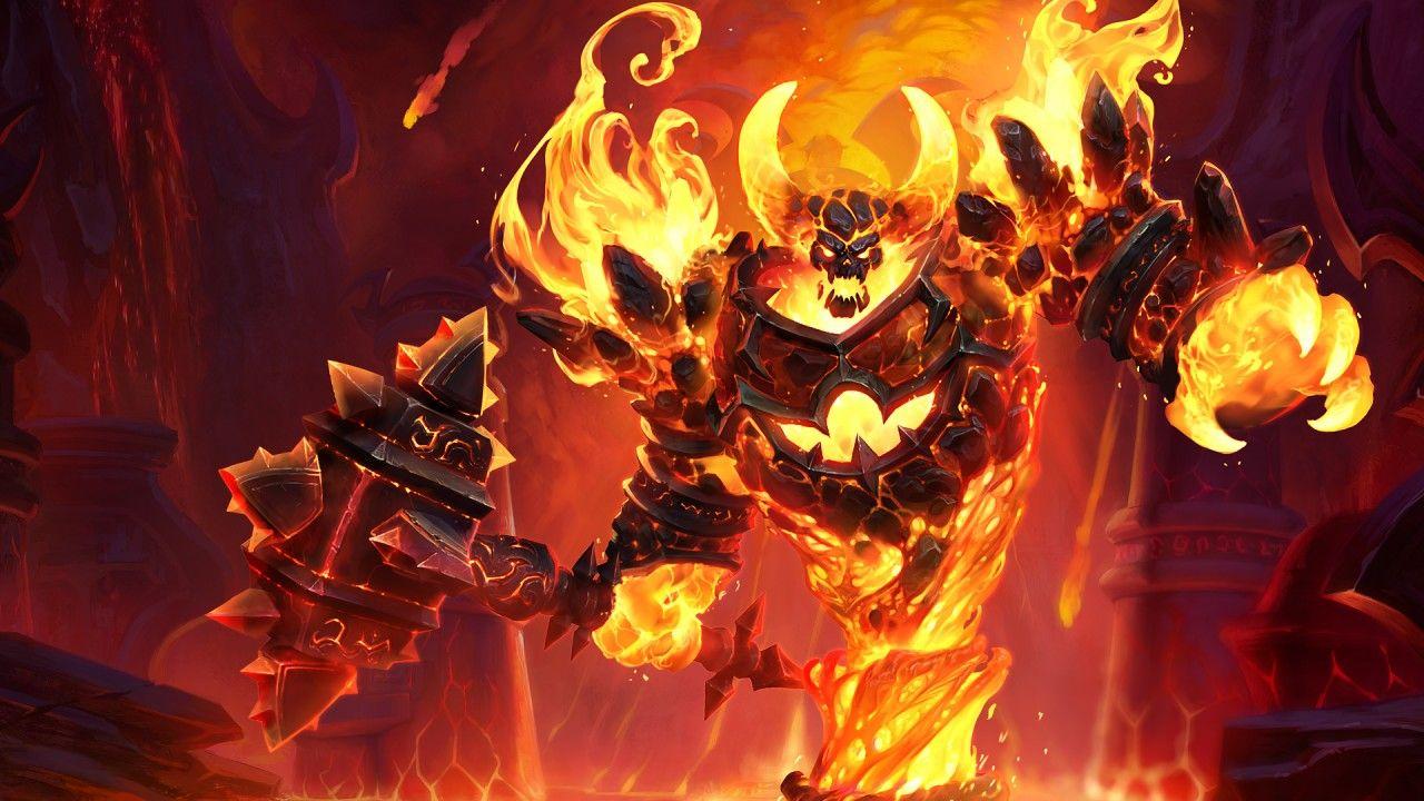 Wallpaper Ragnaros, Heroes of the Storm, Games