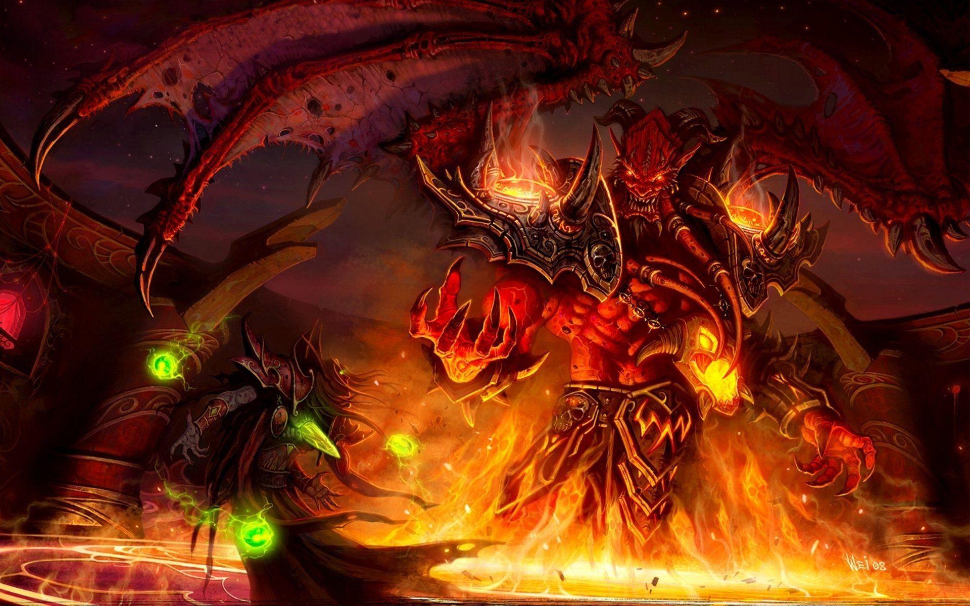 Kil'jaeden (World Of Warcraft) HD Wallpaper