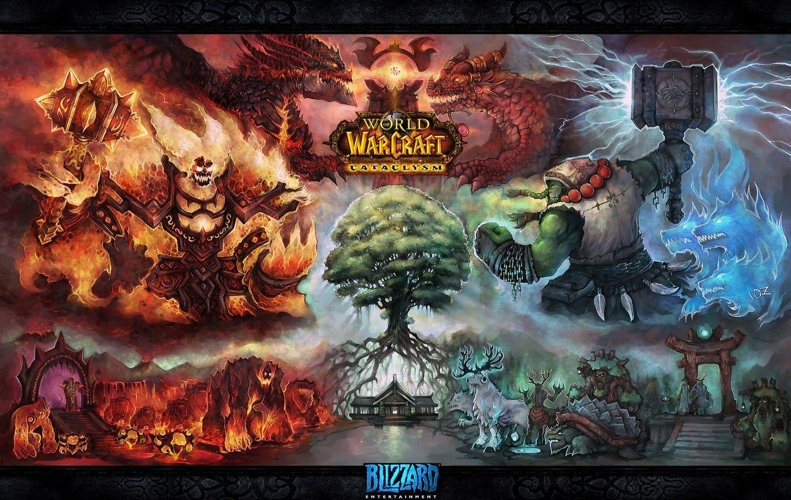 World of Warcraft: Thrall vs Ragnaros