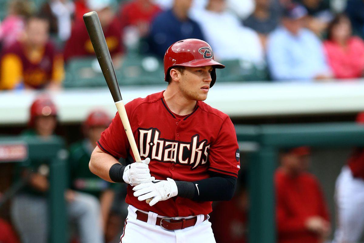 Brandon Drury hit by pitch, removed from game, appears okay