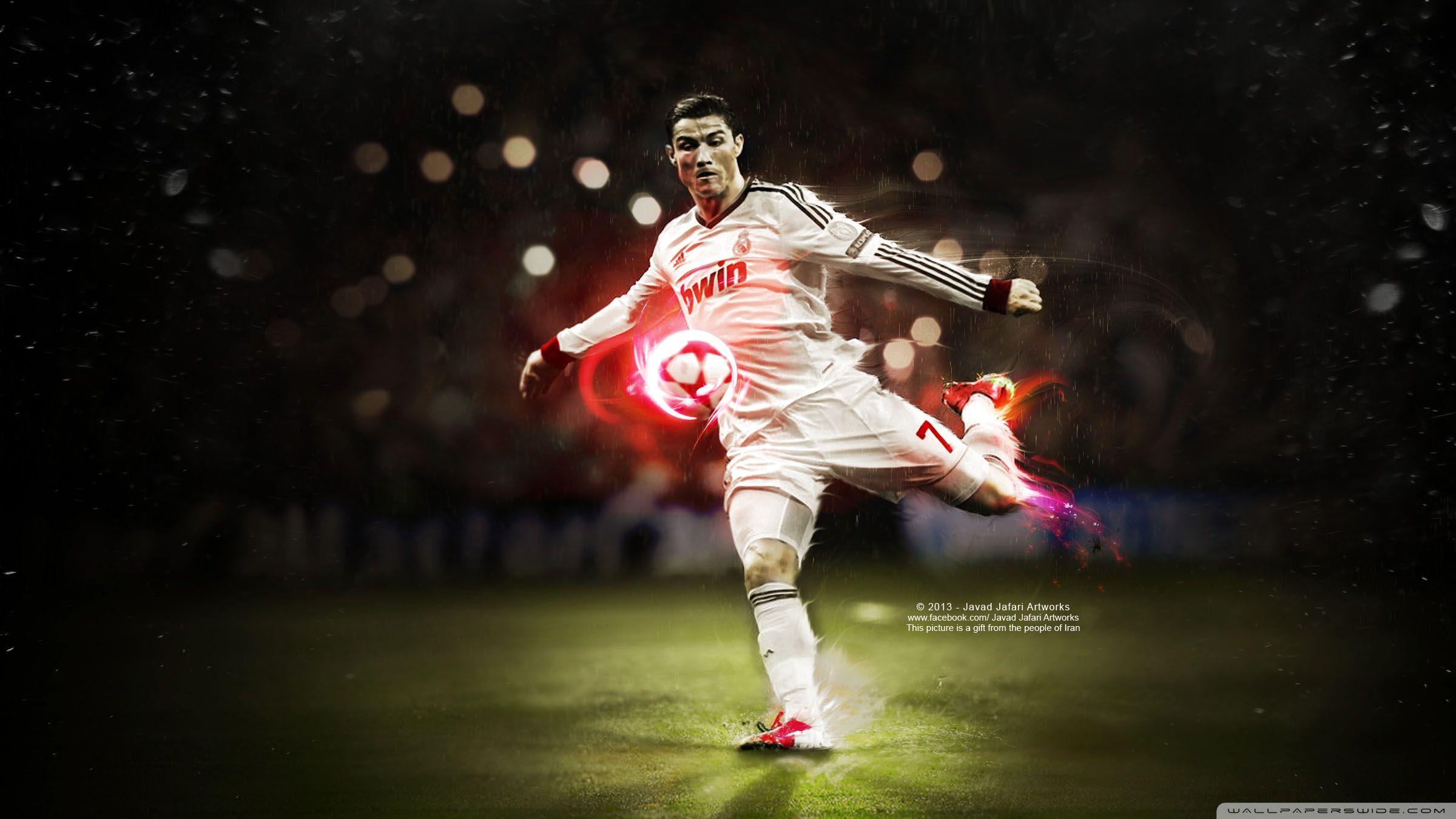 Ronaldo Kick ❤ 4K HD Desktop Wallpaper for 4K Ultra HD TV • Wide