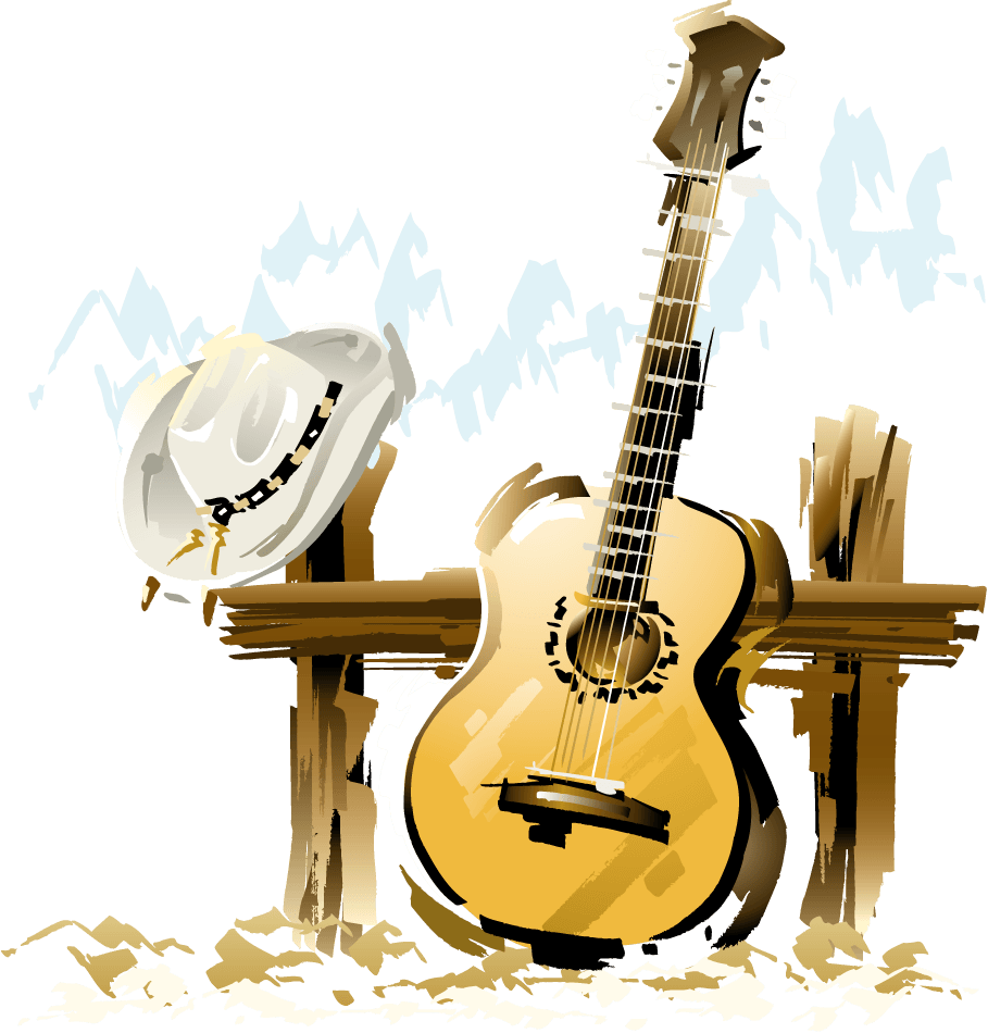 Country and Western music theme with spot light on the guitar and   Acoustic guitar photography Guitar photos Guitar