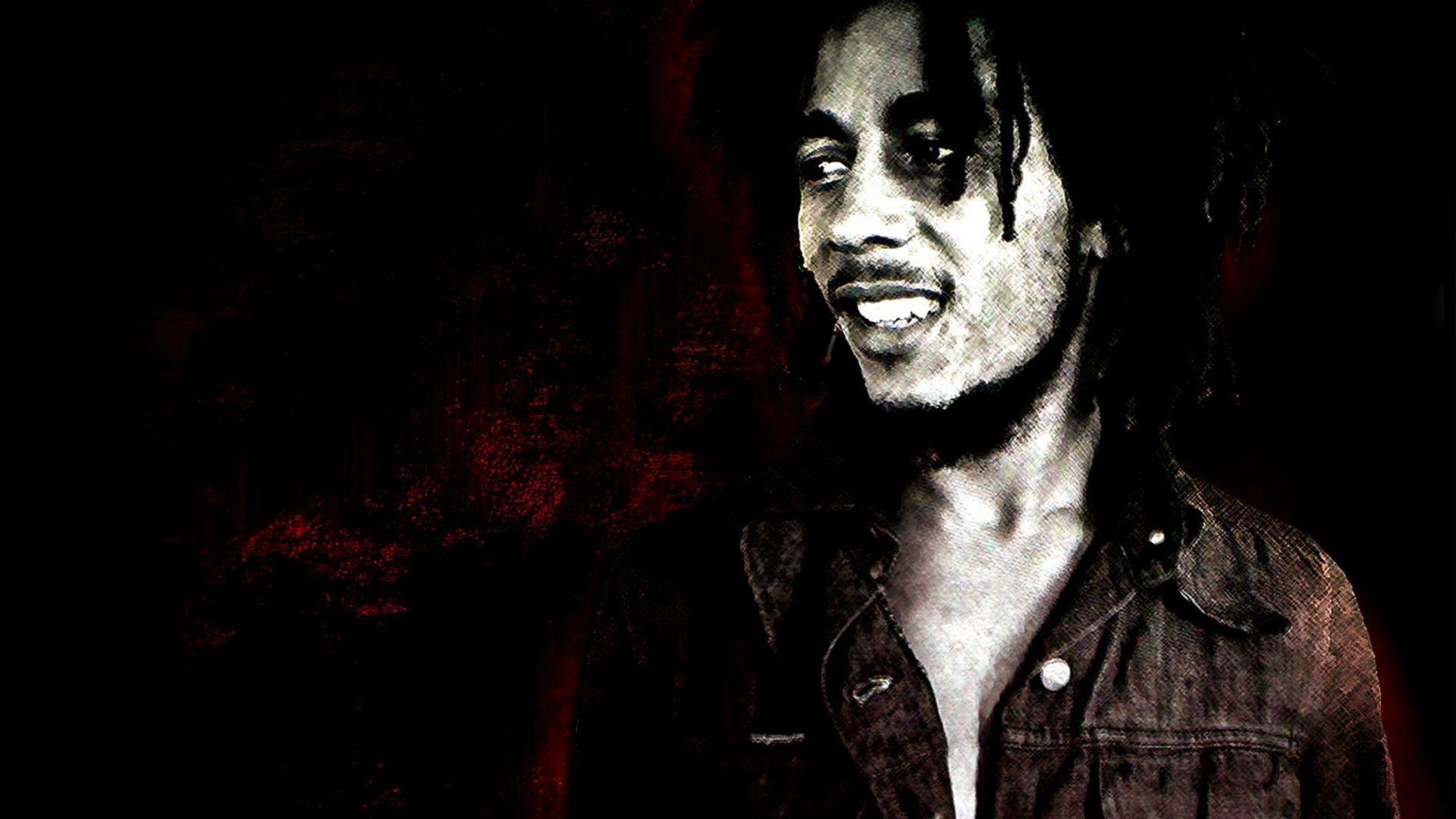 Bob Marley Smile Dreadlocks Face Shirt Wallpaper Wallpaper