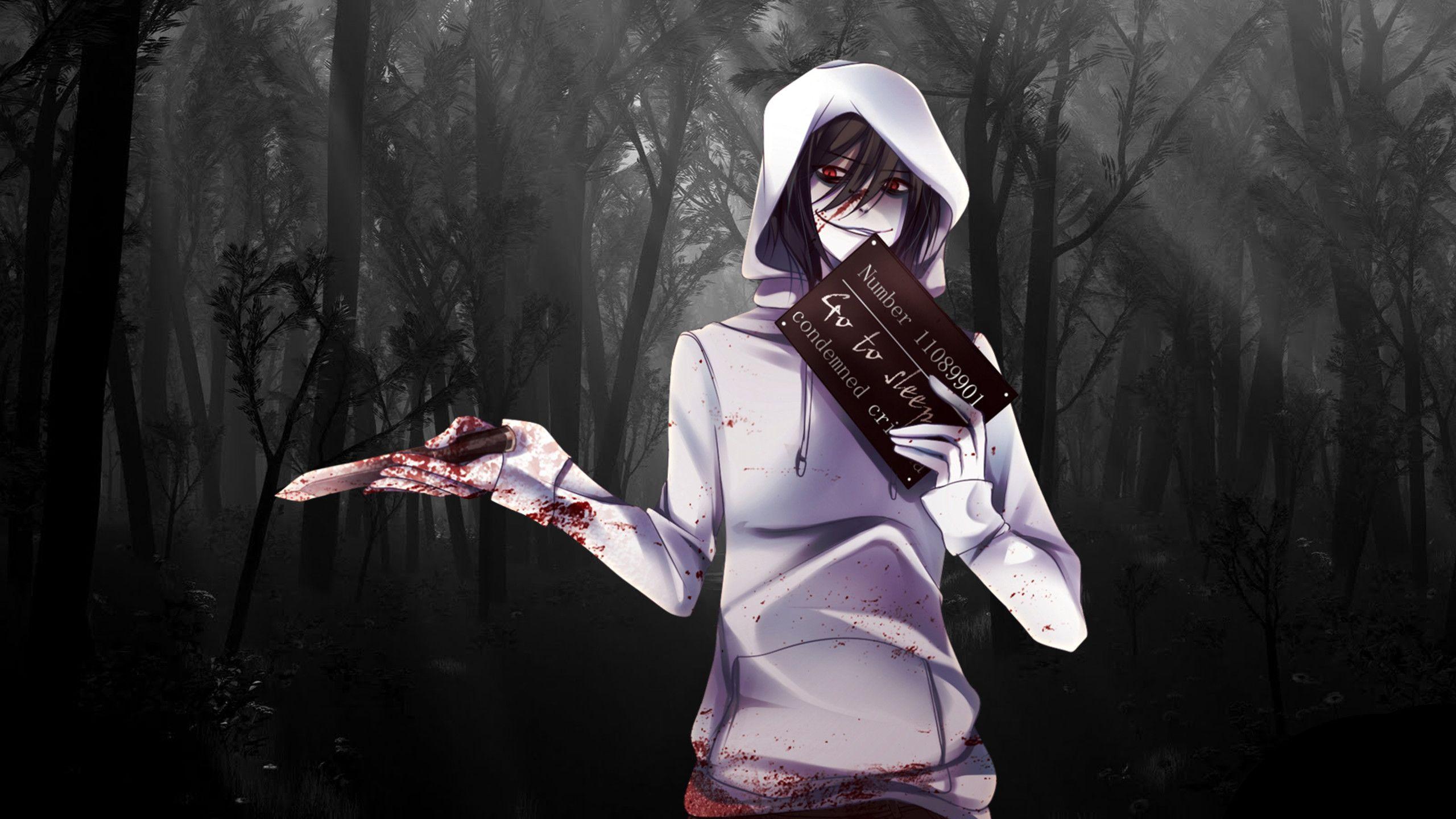 Jeff the killer anime wallpaper, 1748x1240, 835338