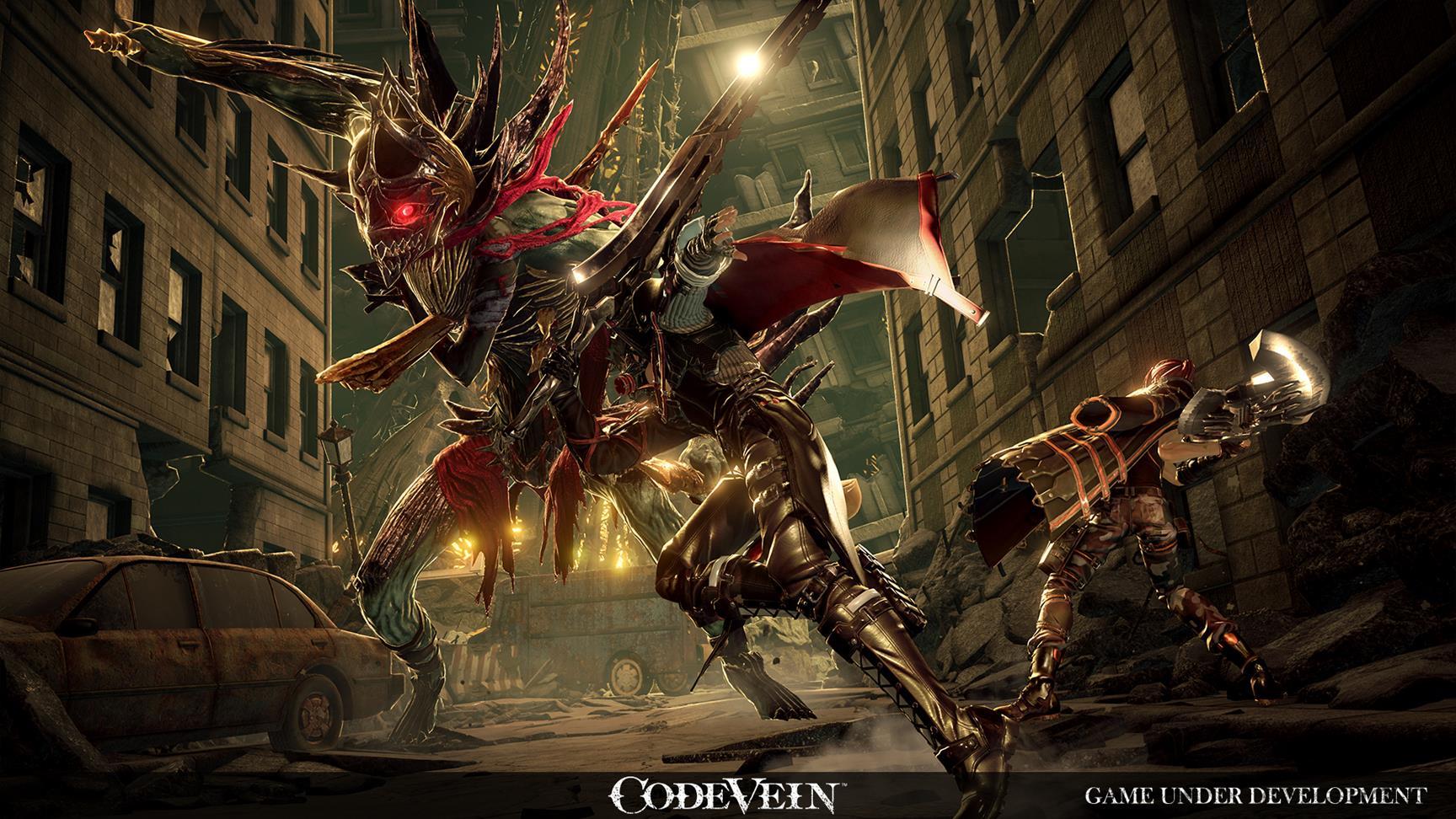 Here's 17 Minutes Of Code Vein Gameplay That's Very Souls Like