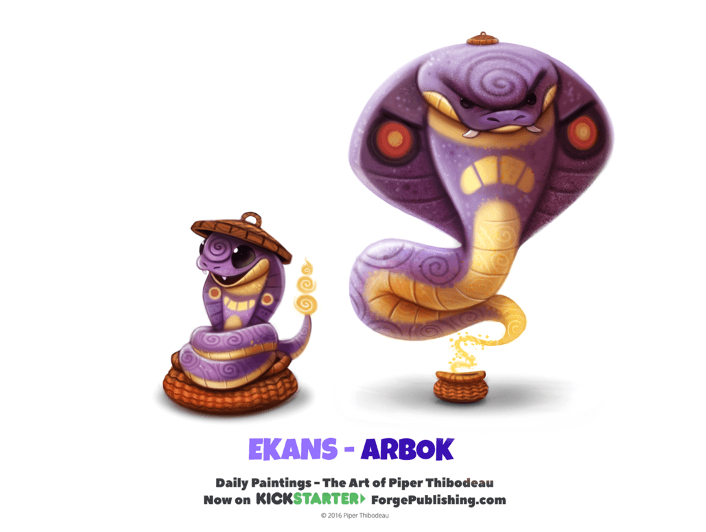 Ekans By Cryptid Creations