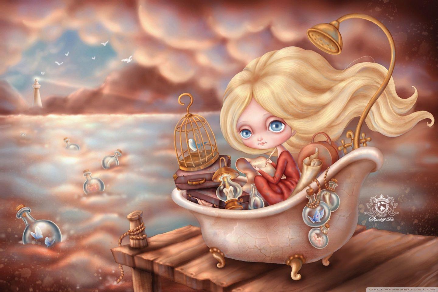 Letter In The Bottle ❤ 4K HD Desktop Wallpaper for 4K Ultra HD TV