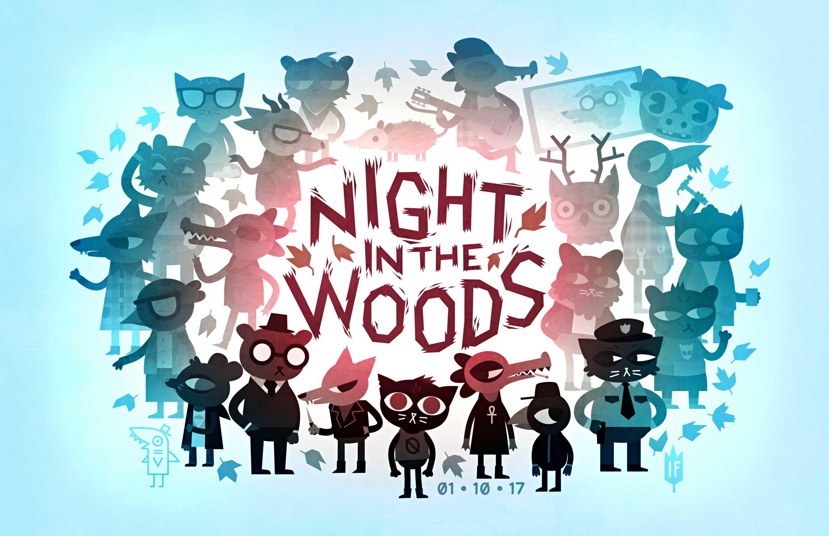 Странная осень night in the woods