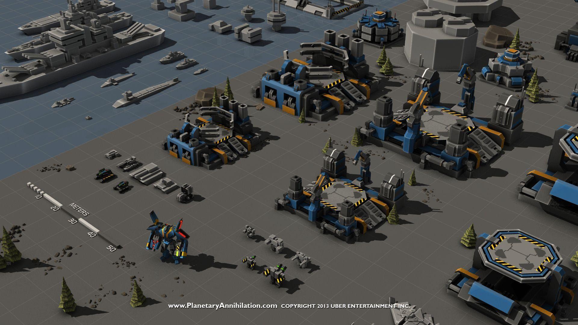 PLANETARY ANNIHILATION Real Time Strategy Sci Fi Action War
