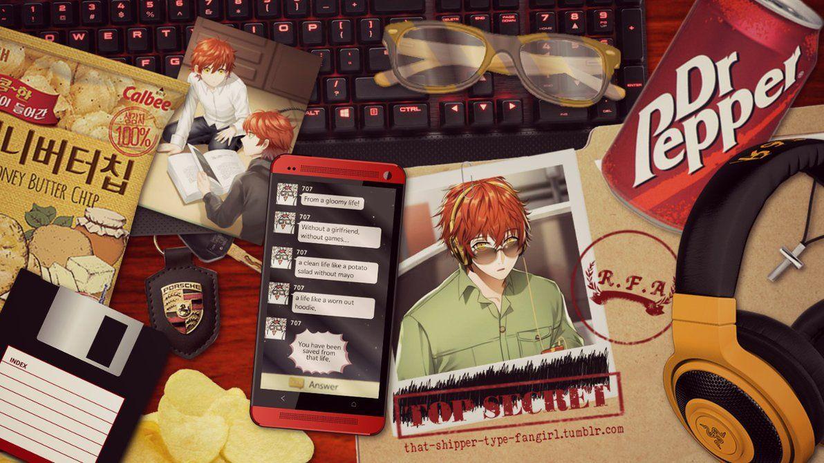 707 Mystic Messenger Wallpapers Wallpaper Cave